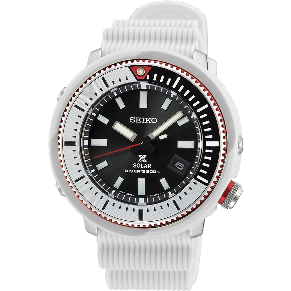 Seiko SNE545 Prospex Street Series Solar 46.7mm White Men's Watch