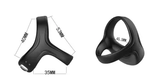 Silicone Cock Ring Binding Scrotum
