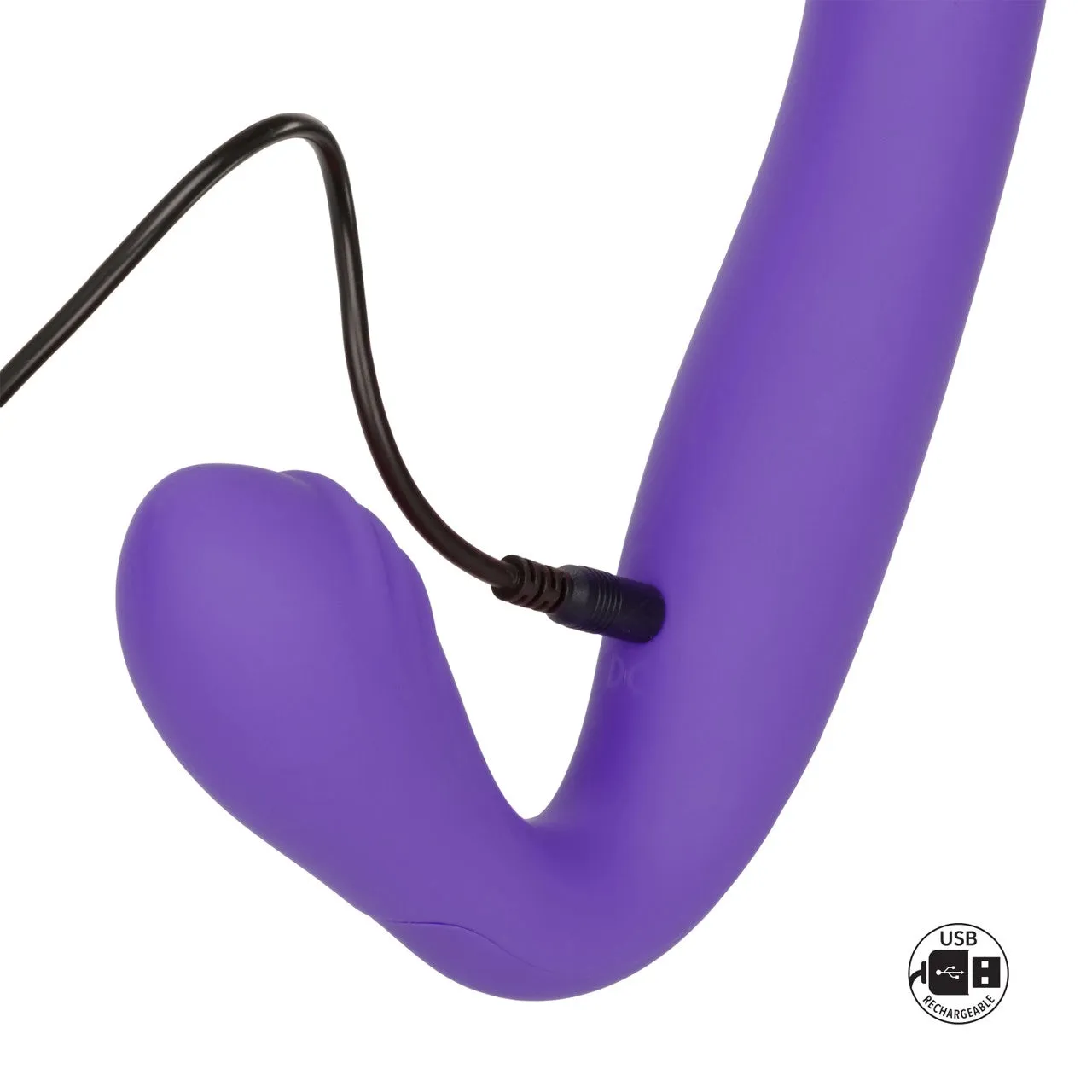 Silicone Love Rider Strapless Strap-On (Rechargeable)