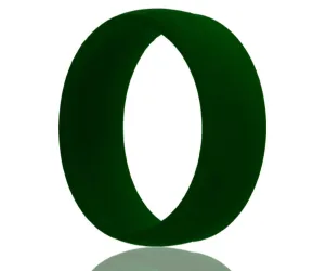 Silicone Rubber Green Ring