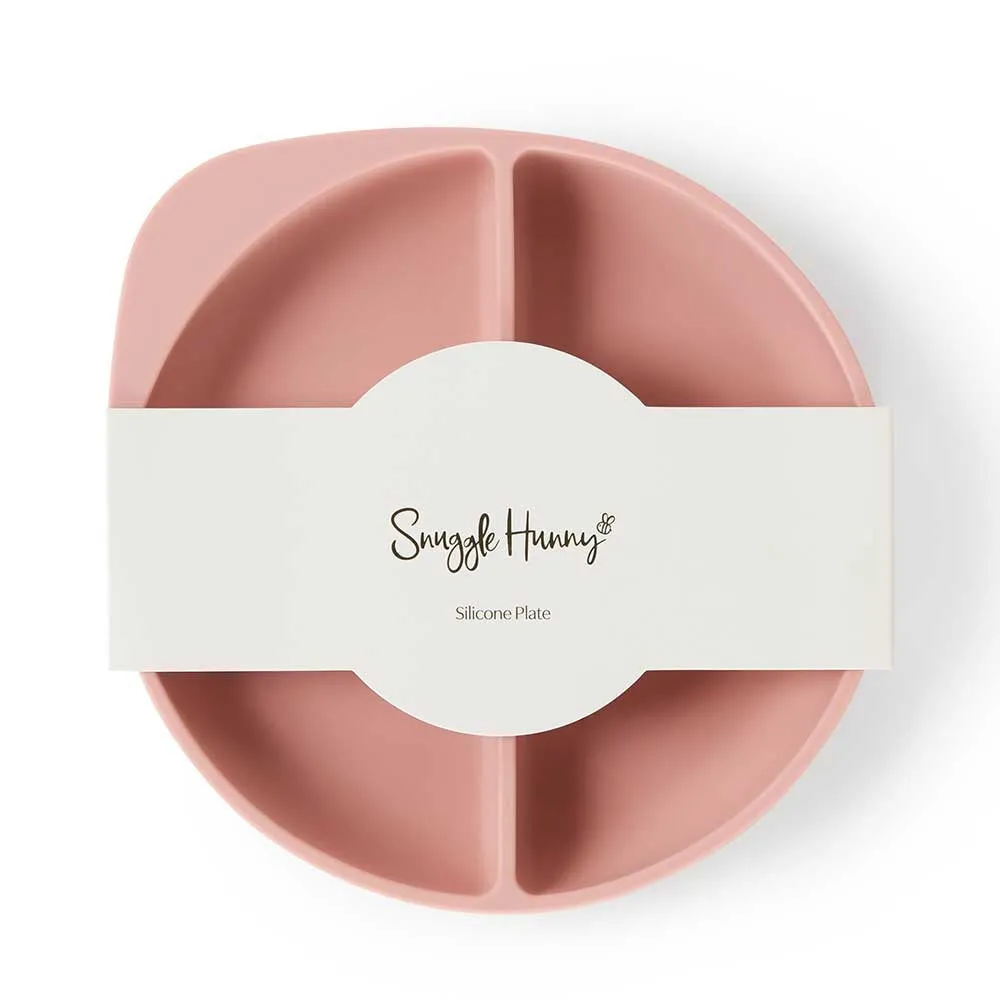 Silicone Suction Plate Rose