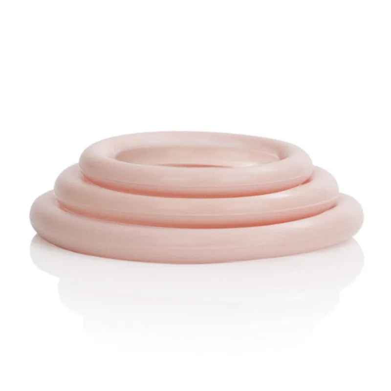 Silicone Support Rings Ivory