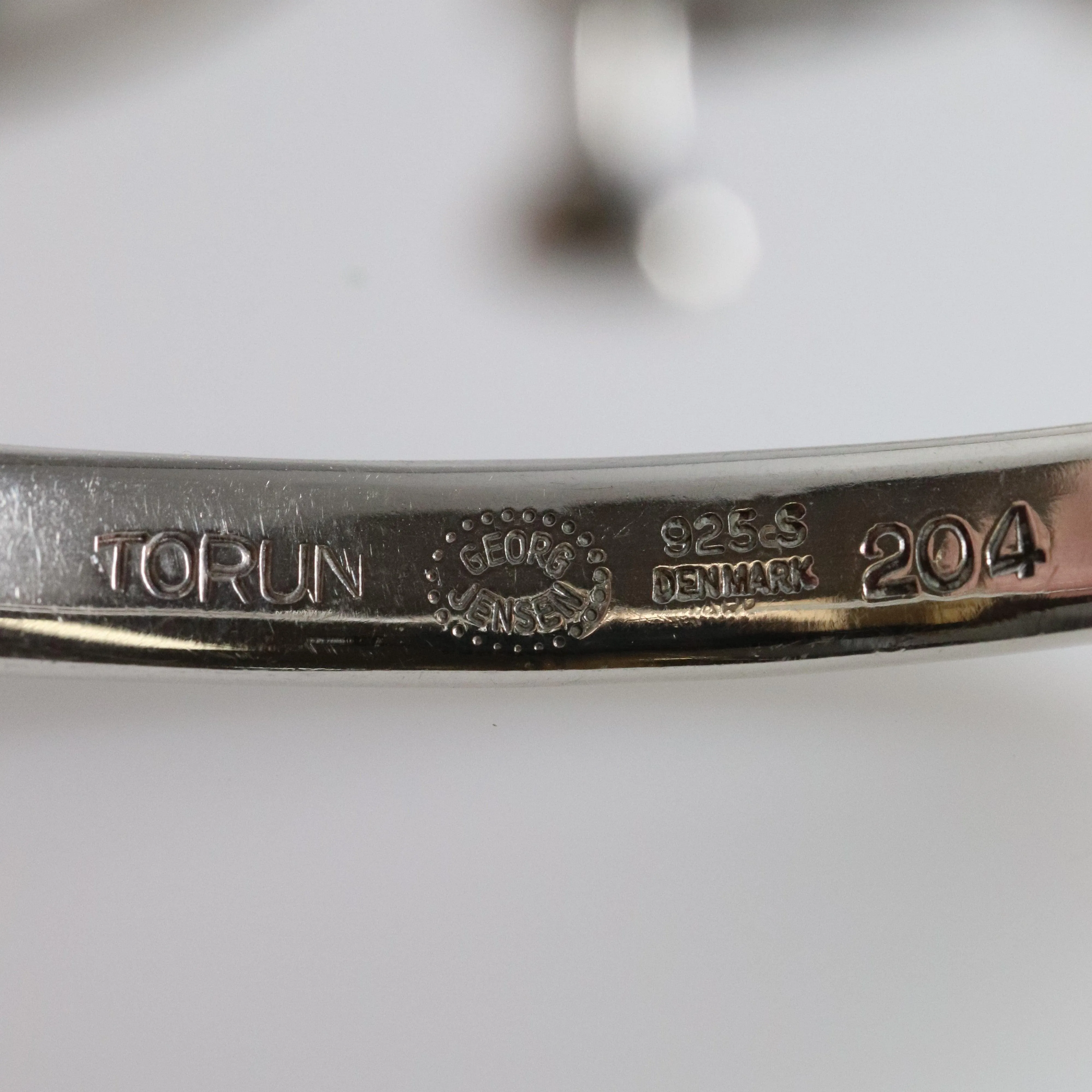 SOLD OUT: GEORG JENSEN TORUN DESIGNED BRACELET 204