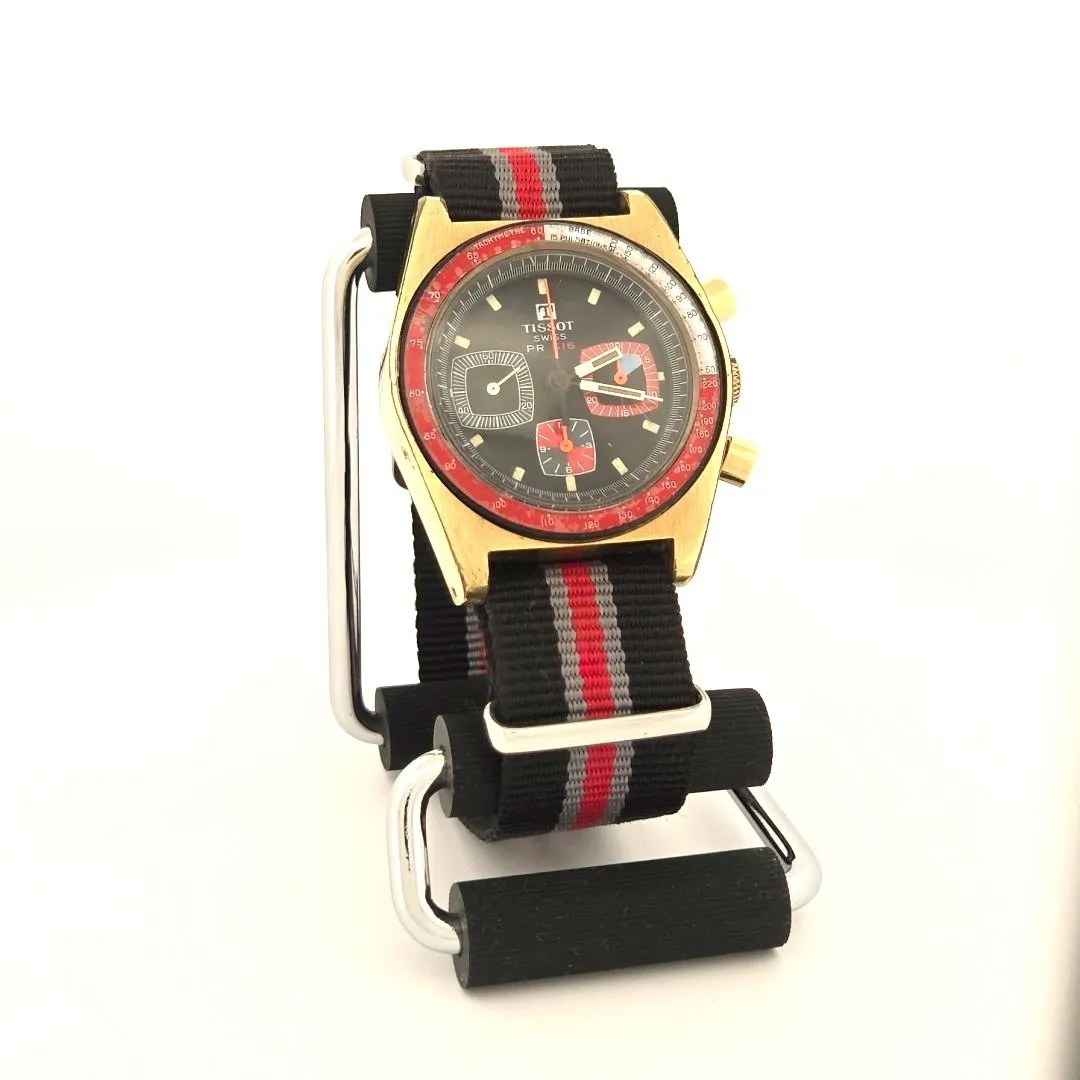 Sold Serviced Vintage TISSOT PR 516 Chronograph Lemania 873 Gold Plated 861 CH27