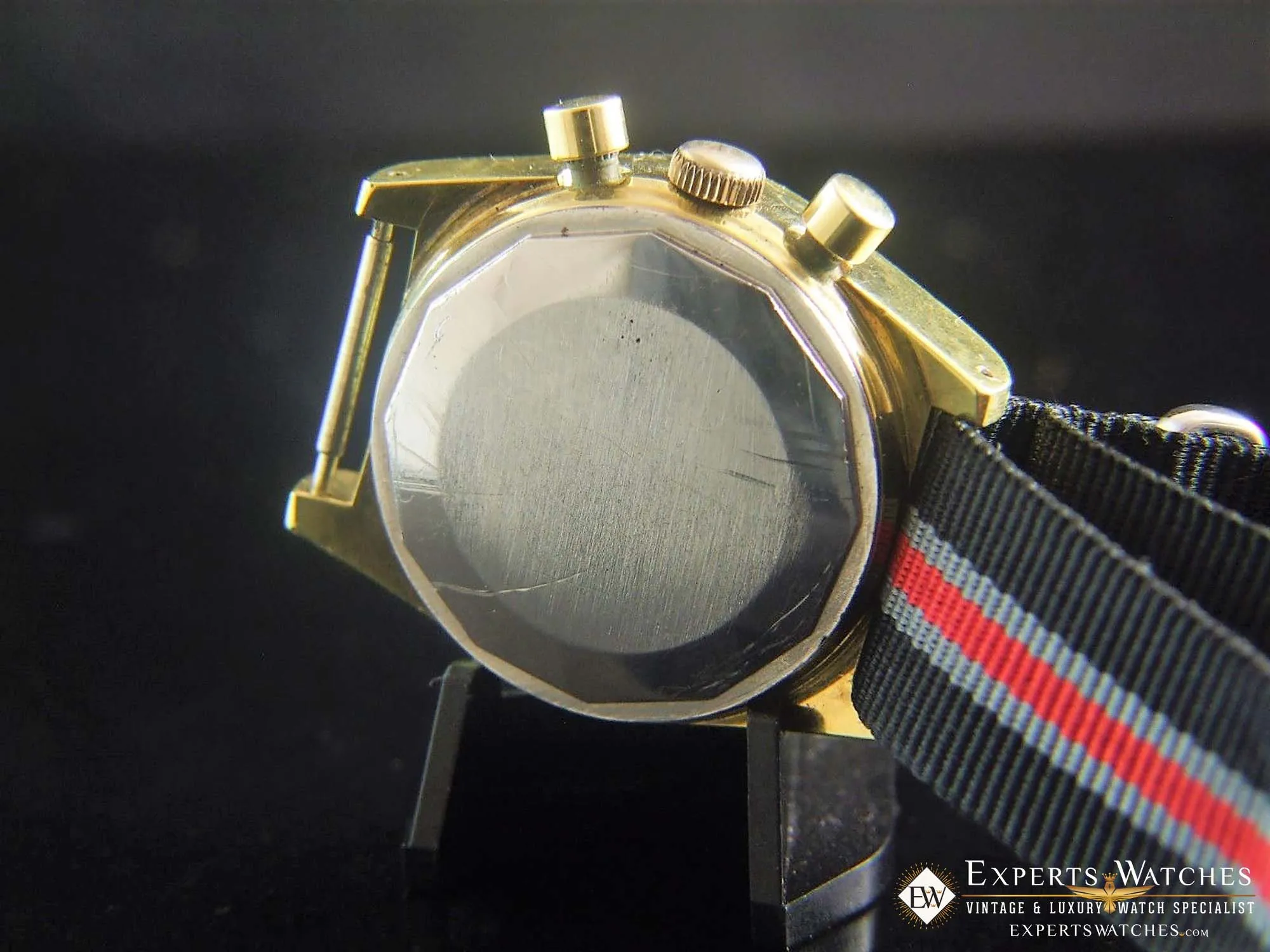 Sold Serviced Vintage TISSOT PR 516 Chronograph Lemania 873 Gold Plated 861 CH27