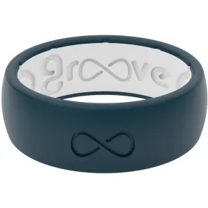 Solid Silicone Ring by Groove Life - Breathable Rubber Wedding Rings for Men, Lifetime Coverage, Unique Design, Comfort Fit Ring | Multiple Colors and Sizes