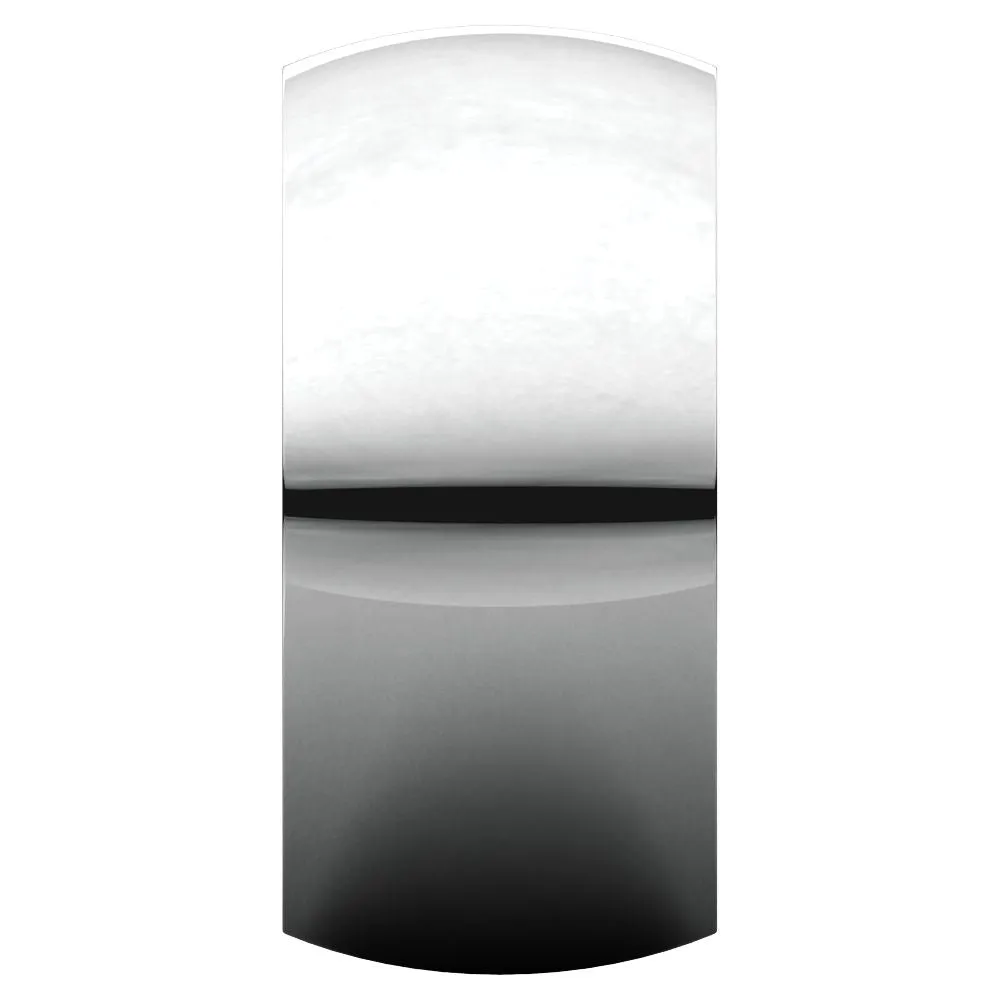 Sterling Silver 12mm Comfort Fit Band, Size 5
