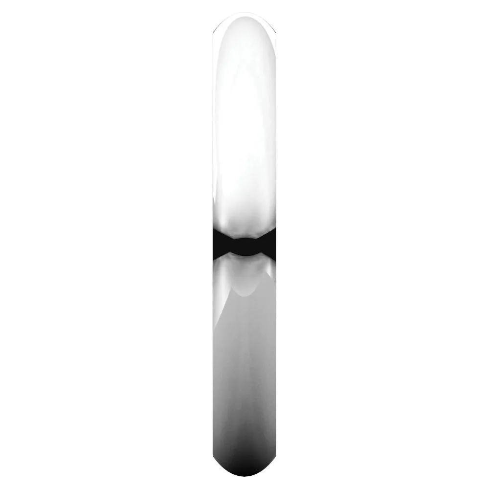 Sterling Silver 3mm Comfort Fit Band, Size 5