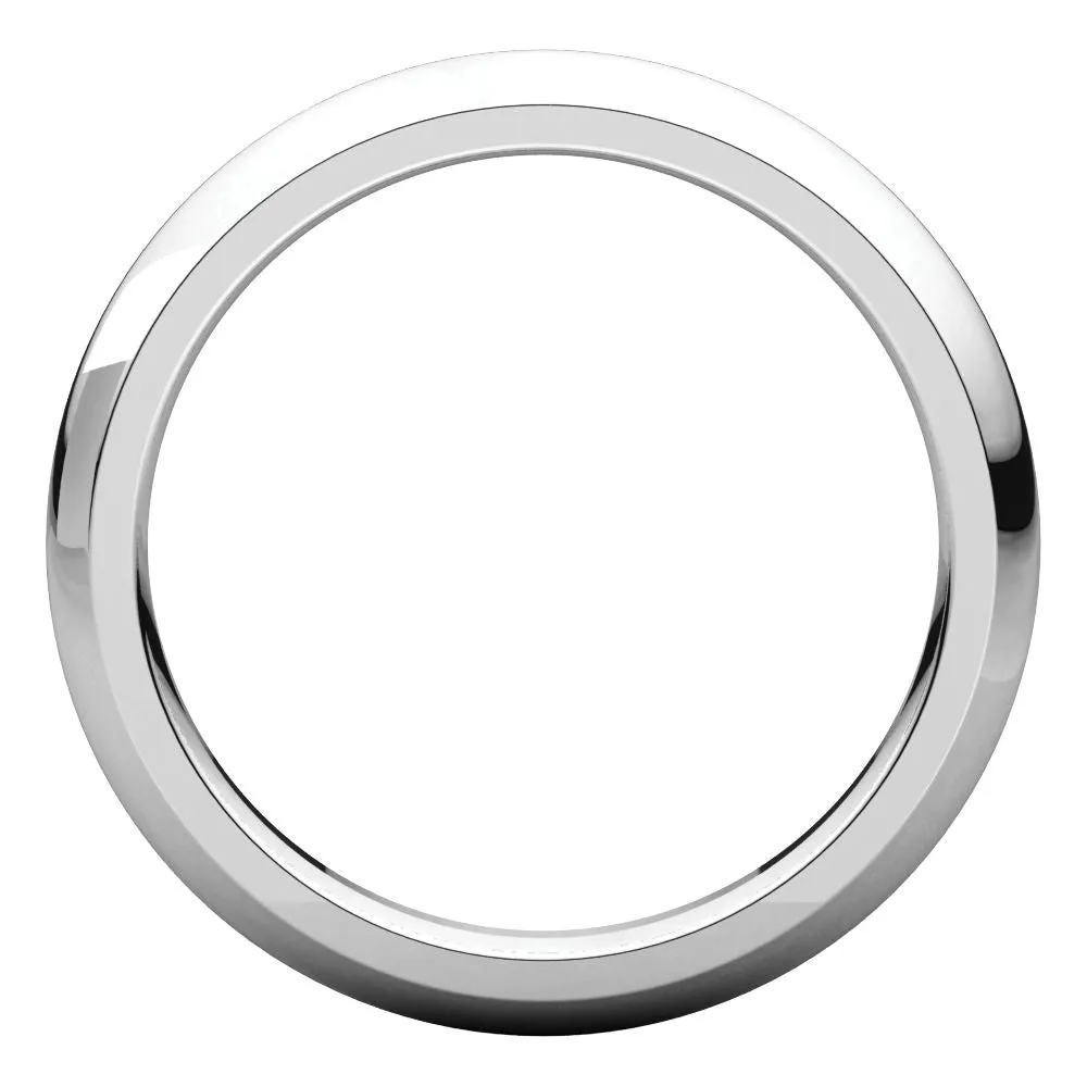 Sterling Silver 3mm Comfort Fit Band, Size 5