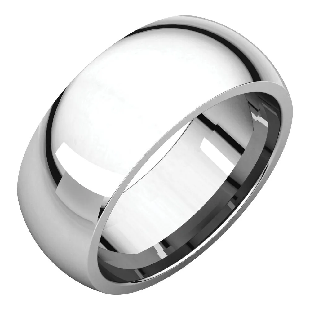 Sterling Silver 7mm Comfort Fit Band, Size 9