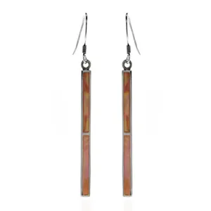 Sterling Silver Pink Earrings