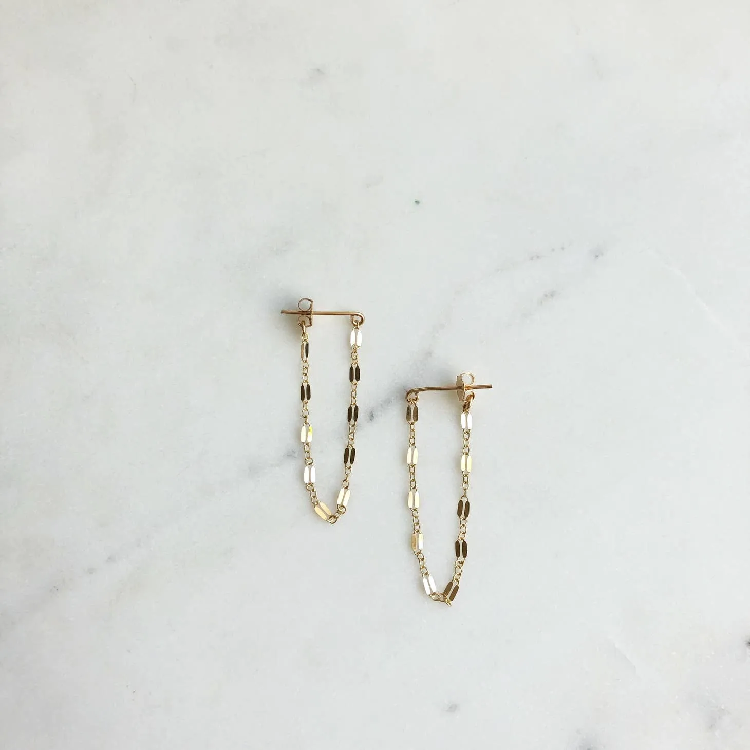 Sylvie Chain Studs