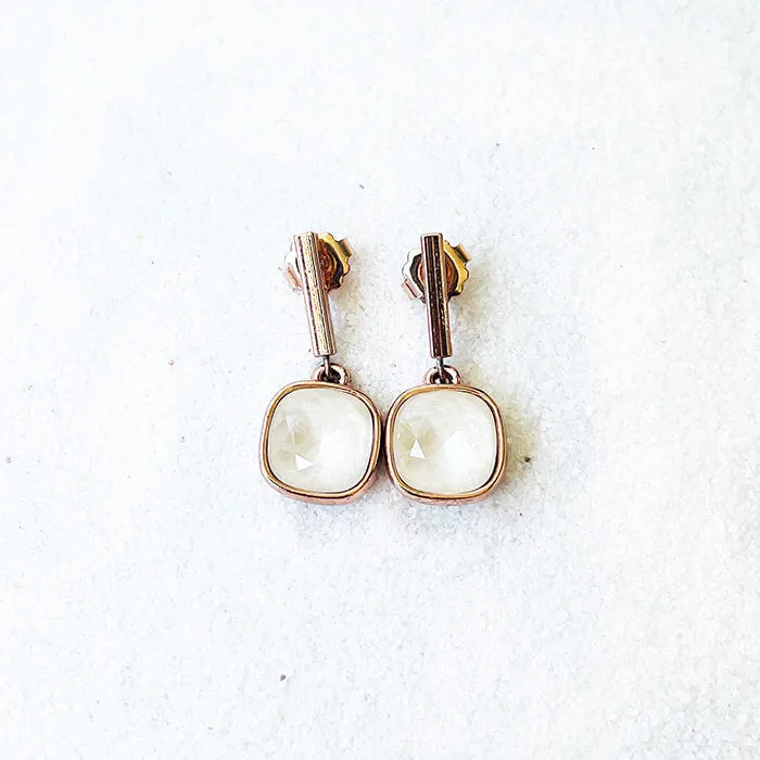 Syrus Swarovski drop earrings