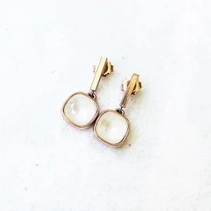 Syrus Swarovski drop earrings