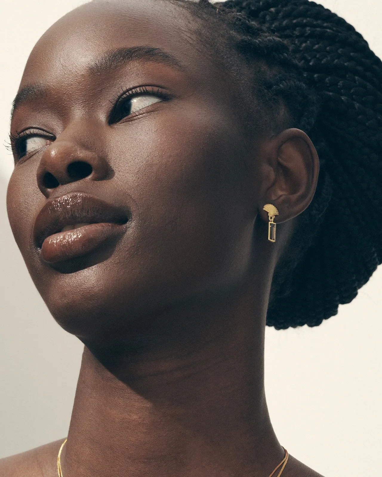 TEMPLE OF THE SUN: HALI EARRINGS - GOLD