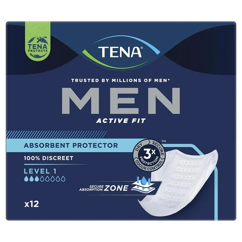 Tena Men Active Fit Absorbent Protector Level 1