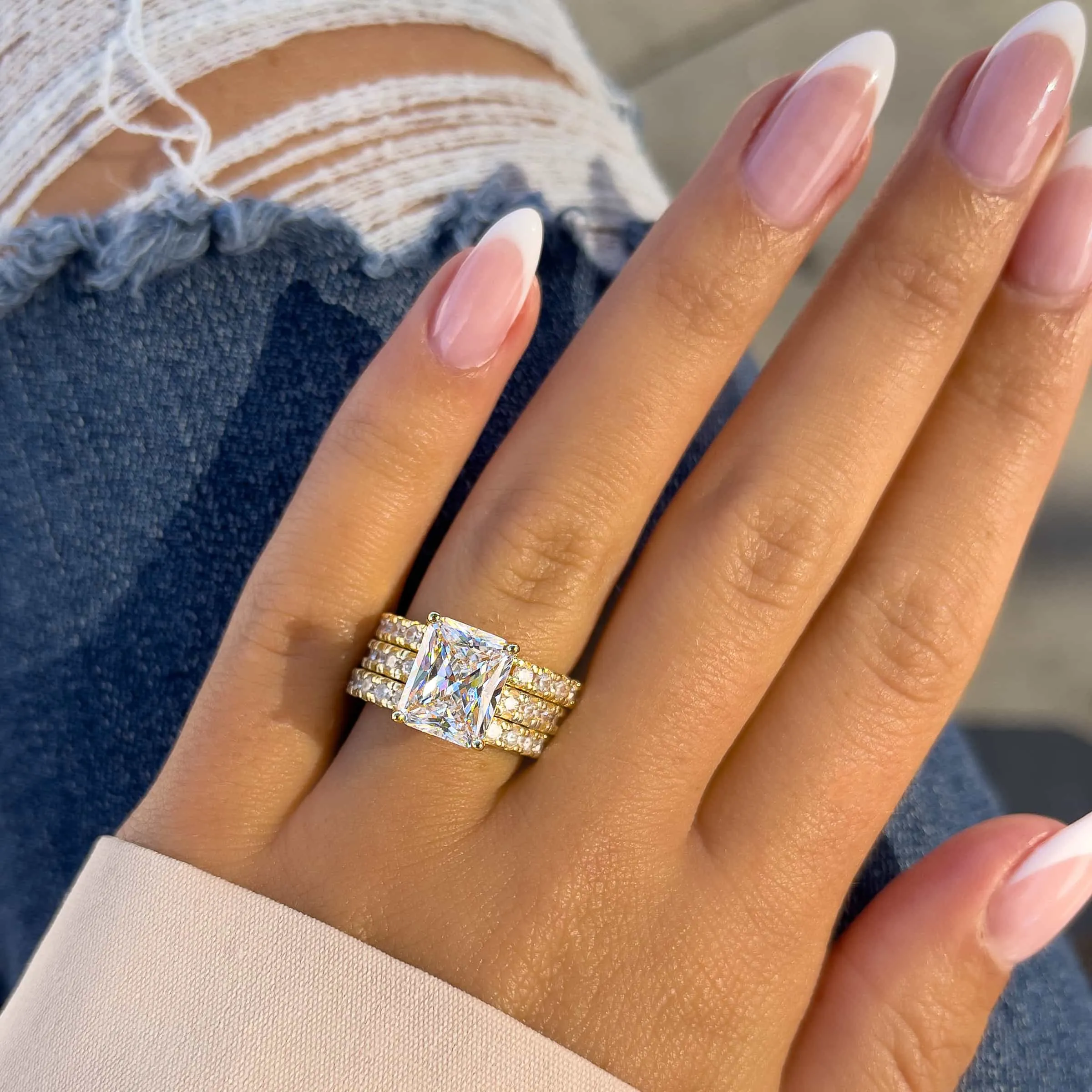 The Eternity Stacking Set - Gold