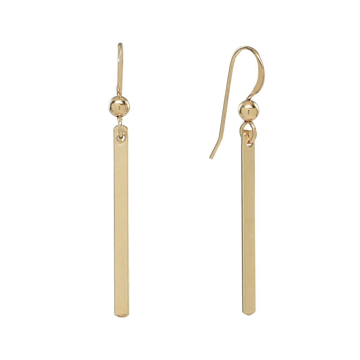 Thin Bar Earrings