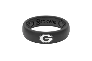 Thin College Georgia Black Logo