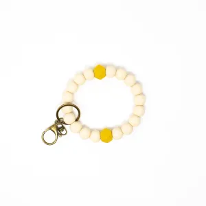 Three Hearts Modern Teething Accessories - Key Bangles - Sophia