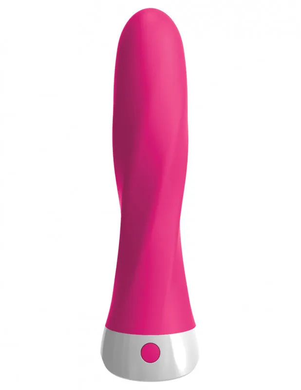 Threesome Wall Banger Deluxe Silicone Vibrator - Pink