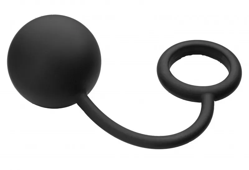 Tom of Finland Silicone  Ring With Heavy  Anal Ball