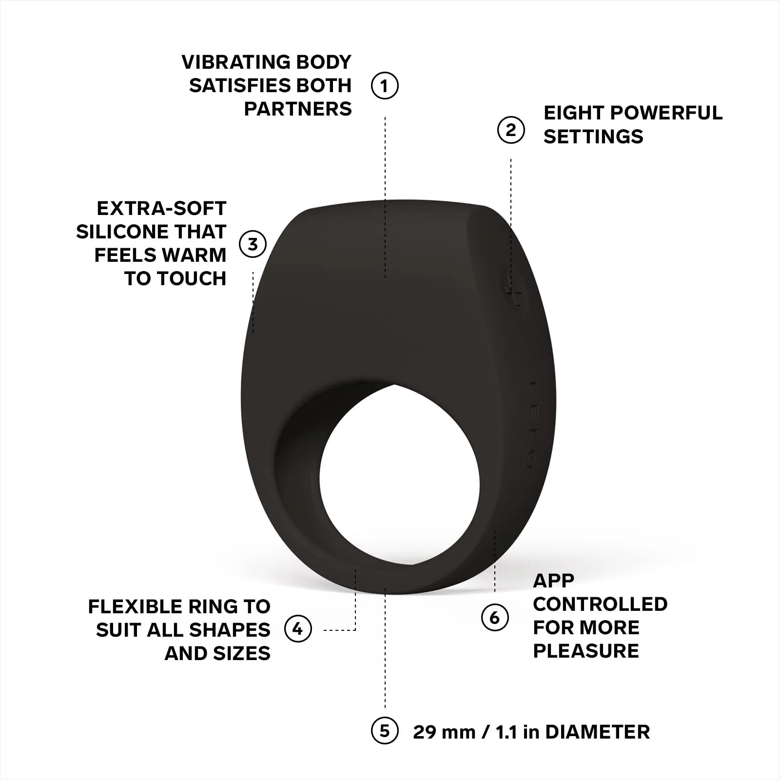 Tor 3 Vibrating Ring by Lelo