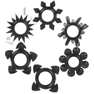 Tower of Power - Set of 6 - Black