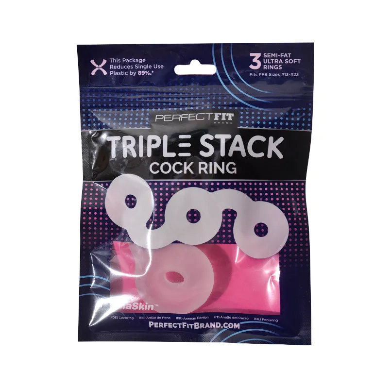 Triple Stack Donut Ring  *