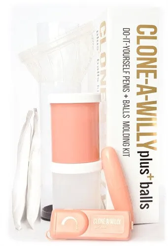 Vibrating Clone-A-Willy Plus Balls Kit