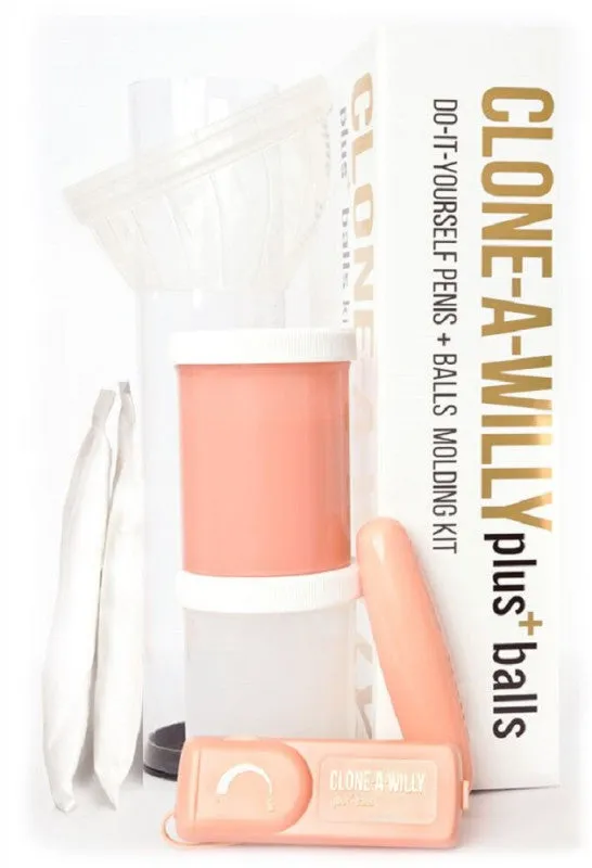 Vibrating Clone-A-Willy Plus Balls Kit
