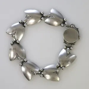 Vintage Georg Jensen Jewelry | Harald Nielsen Tulip Bracelet 93