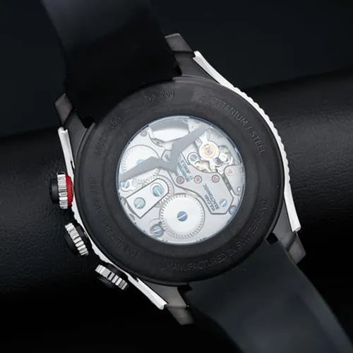 VULCAIN AVIATOR Cricket Alarm GMT World Timer EXTREME 44MM Watch BOX & PAPERS