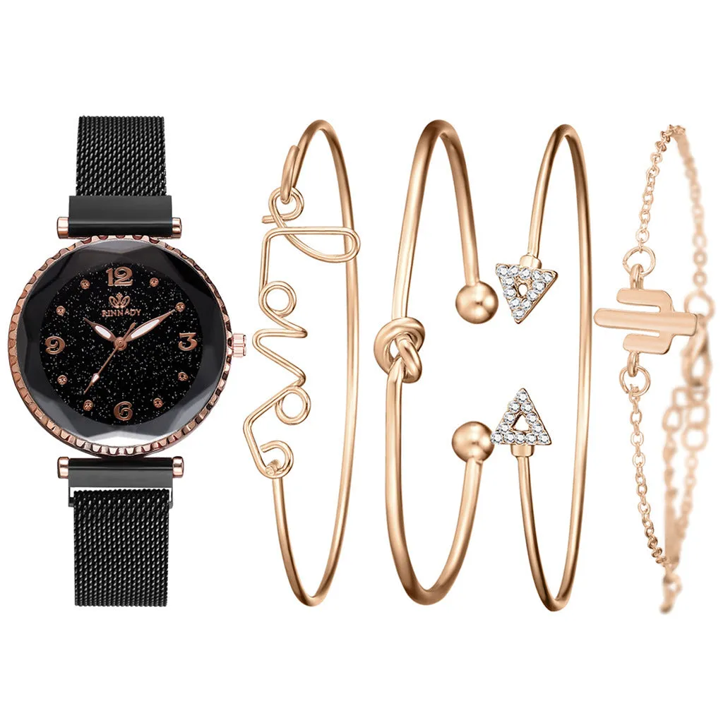 Women Watches Starry Sky
