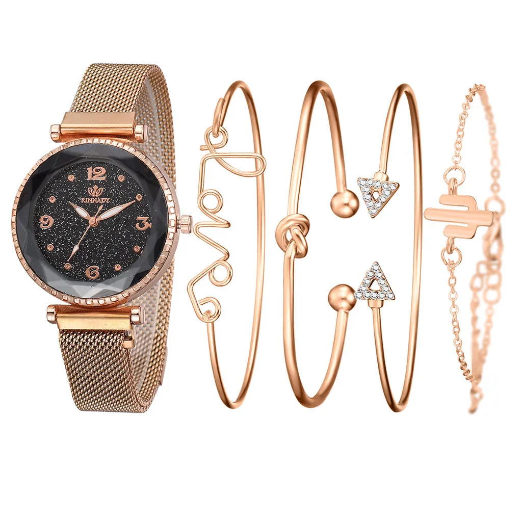 Women Watches Starry Sky