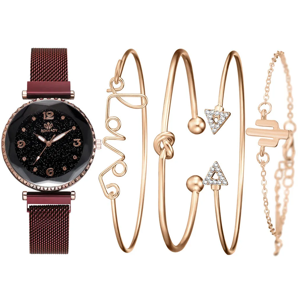 Women Watches Starry Sky