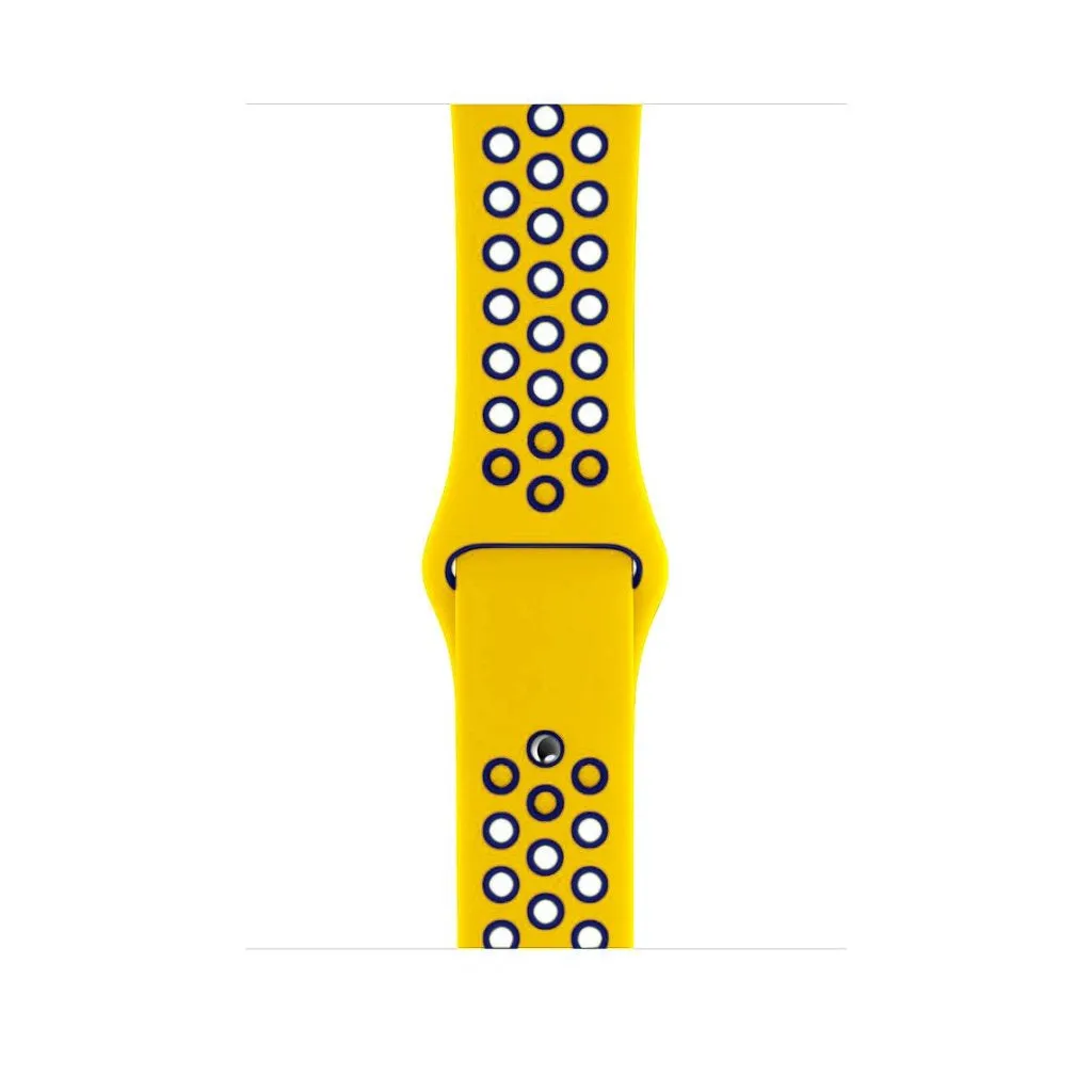 Yellow Midnight Blue Sport Band Active for Apple Watch