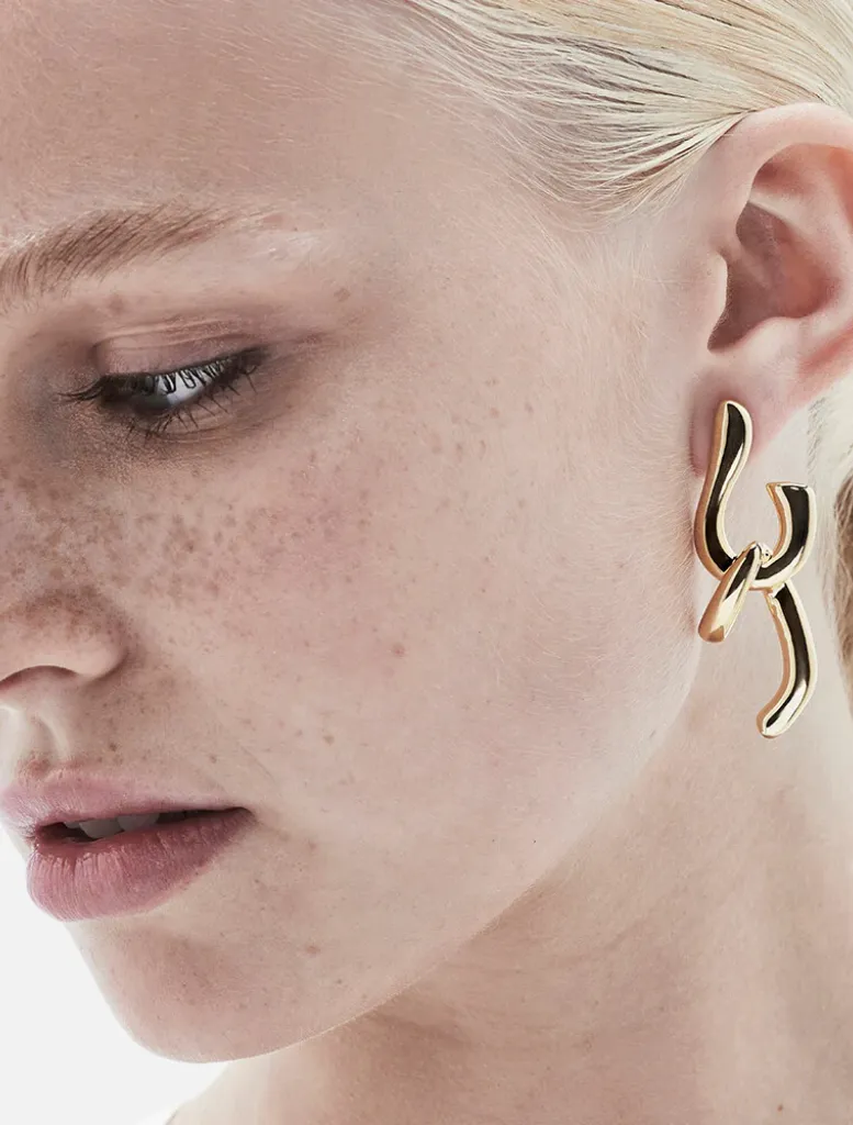 Zoe Earrings - Gold
